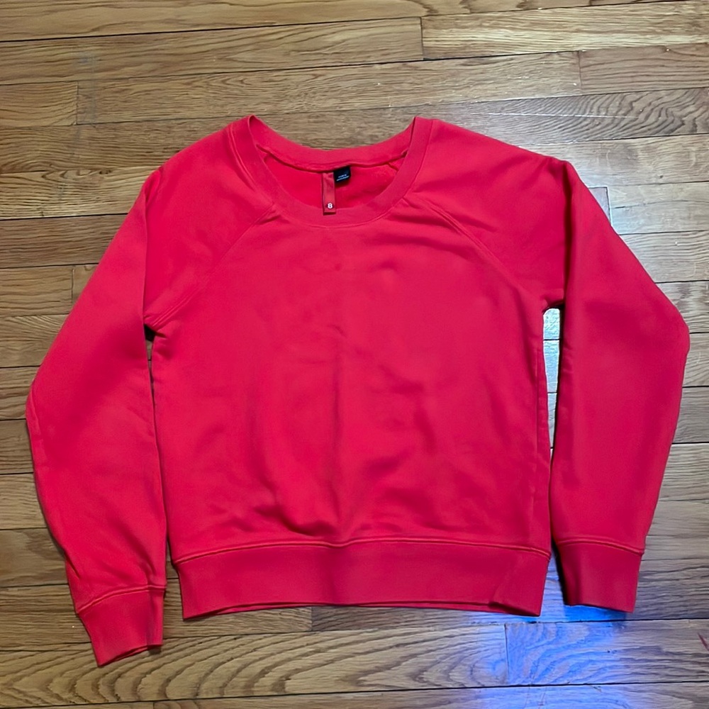 H&M- Women's Crew Neck Sweater- Red size 8